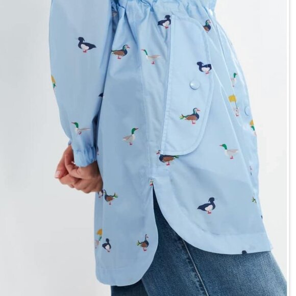 Joules Right As Rain Perfectly Packable Light Blue 8 Like New - Picture 5 of 15